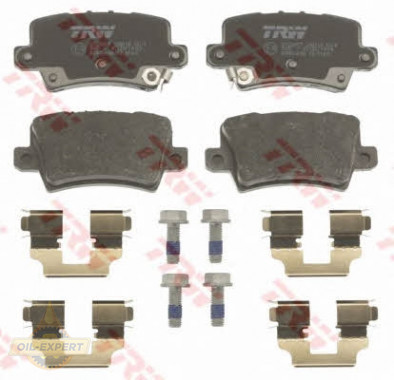 Trw Колодки тормозные дисковые TRW GDB3408 - Картинка 1