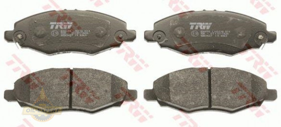 Trw Колодки тормозные дисковые TRW GDB3427 - Картинка 1