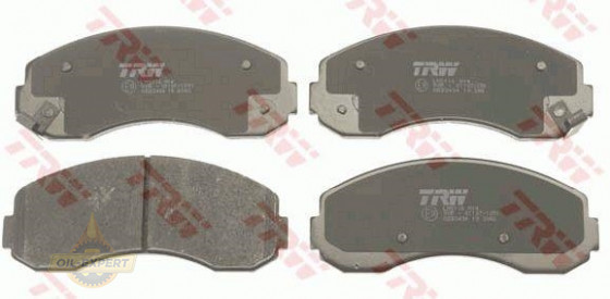 Trw Колодки дискові гальмові TRW GDB3434 - Заображення 1