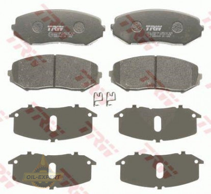 Trw Колодки тормозные дисковые TRW GDB3443 - Картинка 1