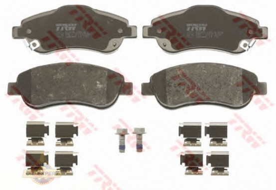 Trw Колодки тормозные дисковые TRW GDB3445 - Картинка 1