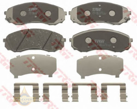 Trw Колодки тормозные дисковые TRW GDB3448 - Картинка 1