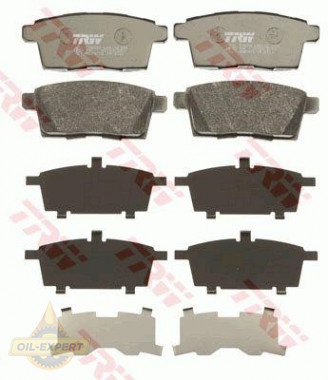 Trw Колодки тормозные дисковые TRW GDB3472 - Картинка 4