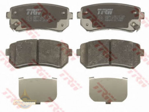 Trw Колодки дискові гальмові TRW GDB3474 - Заображення 2