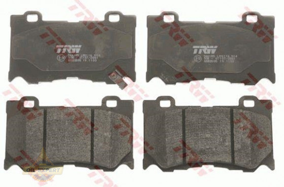 Trw Колодки тормозные дисковые TRW GDB3505 - Картинка 3