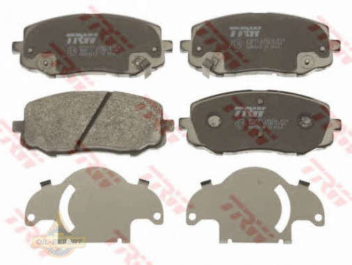 Trw Колодки тормозные дисковые TRW GDB3510 - Картинка 3