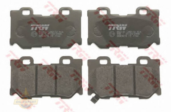 Trw Колодки тормозные дисковые TRW GDB3515 - Картинка 1
