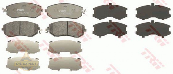 Trw Колодки дискові гальмові TRW GDB3519 - Заображення 1