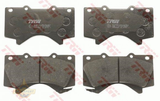 Trw Колодки тормозные дисковые TRW GDB3524 - Картинка 4