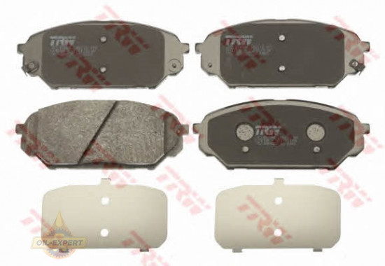 Trw Колодки дискові гальмові TRW GDB3527 - Заображення 3