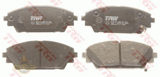Trw Колодки тормозные дисковые TRW GDB3592 - Картинка 1