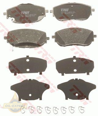 Trw Колодки тормозные дисковые TRW GDB3598 - Картинка 1