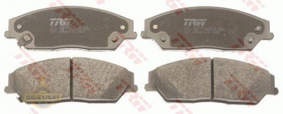 Trw Колодки дискові гальмові TRW GDB3614 - Заображення 1