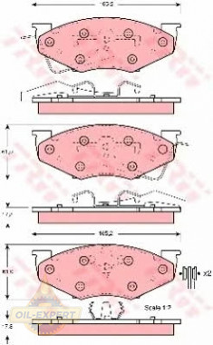 Trw Колодки тормозные дисковые TRW GDB4008 - Картинка 2