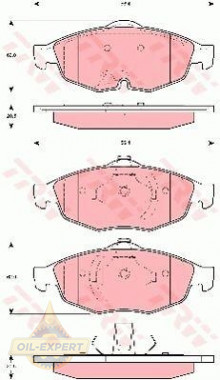 Trw Колодки тормозные дисковые TRW GDB4125 - Картинка 4