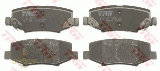 Trw Колодки тормозные дисковые TRW GDB4145 - Картинка 1