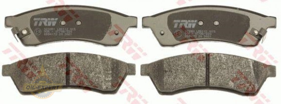 Trw Колодки тормозные дисковые TRW GDB4172 - Картинка 1