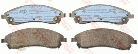 Trw Колодки тормозные дисковые TRW GDB4451 - Картинка 1