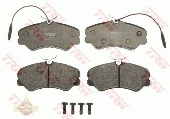 Trw Колодки тормозные дисковые TRW GDB447 - Картинка 1