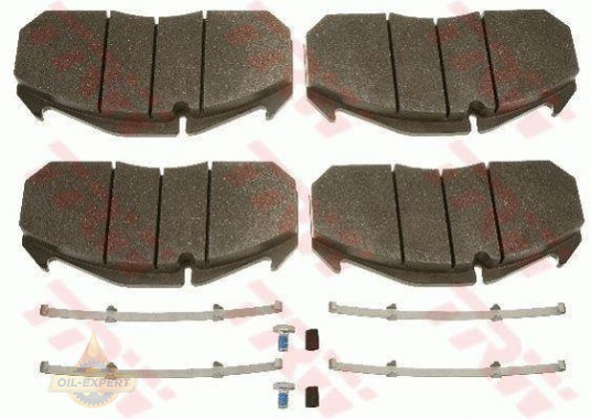 Trw Колодки тормозные дисковые TRW GDB5000 - Картинка 3