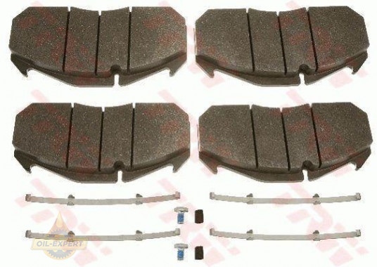 Trw Колодки тормозные дисковые TRW GDB5000 - Картинка 2