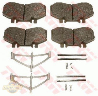 Trw Колодки тормозные дисковые TRW GDB5004 - Картинка 4