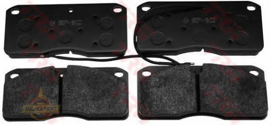 Trw Колодки тормозные дисковые TRW GDB5057 - Картинка 1