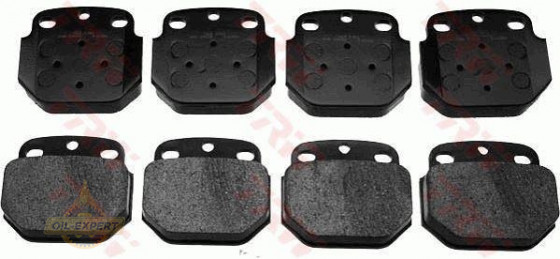 Trw Колодки тормозные дисковые TRW GDB5061 - Картинка 1