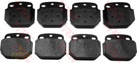 Trw Колодки тормозные дисковые TRW GDB5061 - Картинка 2