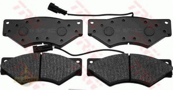 Trw Колодки тормозные дисковые TRW GDB5063 - Картинка 1