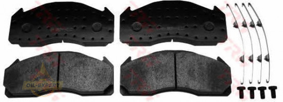 Trw Колодки тормозные дисковые TRW GDB5085 - Картинка 2