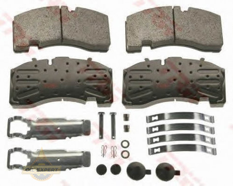 Trw Колодки тормозные дисковые TRW GDB5093 - Картинка 2