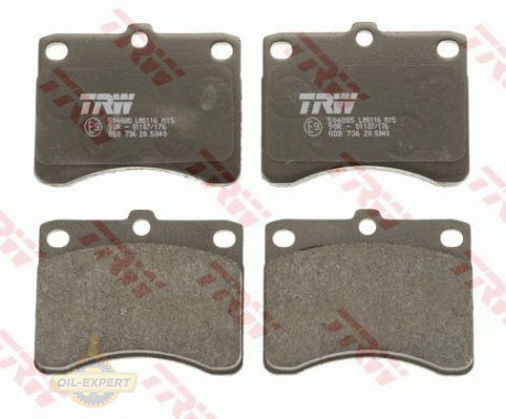 Trw Колодки тормозные дисковые TRW GDB736 - Картинка 1