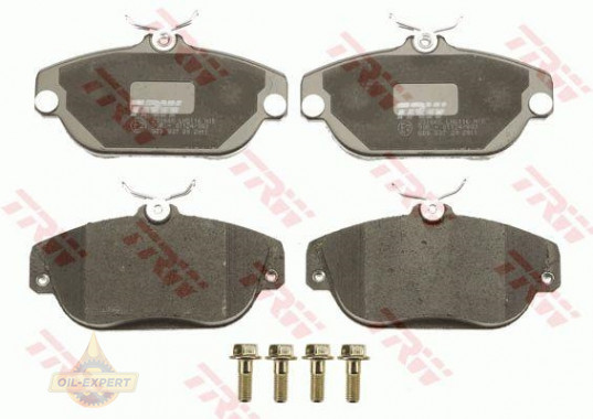 Trw Колодки тормозные дисковые TRW GDB837 - Картинка 1