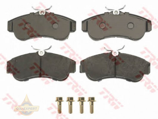 Trw Колодки тормозные дисковые TRW GDB848 - Картинка 1