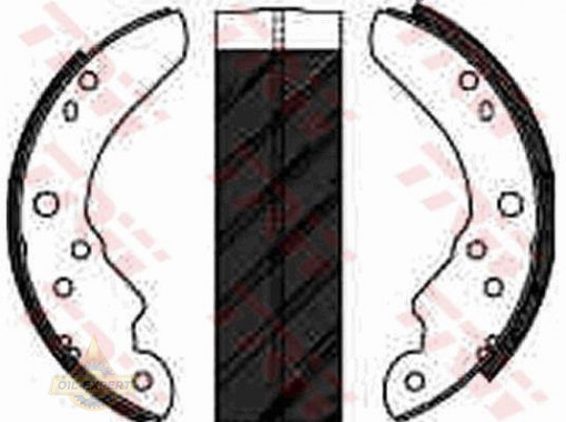 Trw Колодки тормозные барабанные TRW GS6142 - Картинка 1