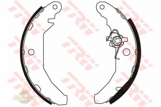 Trw Колодки тормозные барабанные TRW GS6179 - Картинка 3