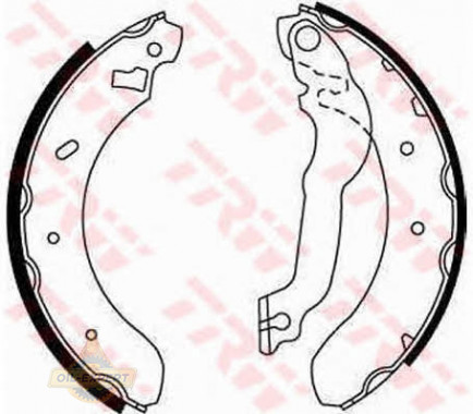 Trw Колодки тормозные барабанные TRW GS6255 - Картинка 1