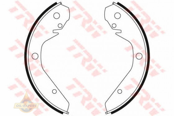 Trw Колодки тормозные барабанные TRW GS8026 - Картинка 2