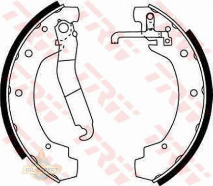 Trw Колодки тормозные барабанные TRW GS8151 - Картинка 2