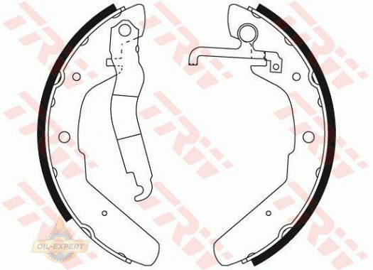 Trw Колодки тормозные барабанные TRW GS8173 - Картинка 1