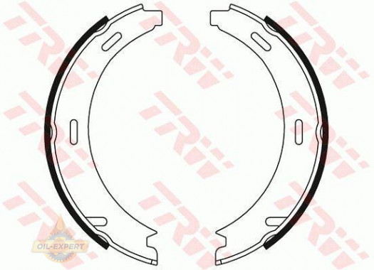Trw Колодки тормозные барабанные TRW GS8208 - Картинка 1