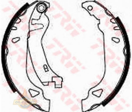 Trw Колодки тормозные барабанные TRW GS8269 - Картинка 1