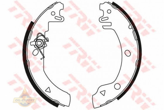 Trw Колодки тормозные барабанные TRW GS8280 - Картинка 1