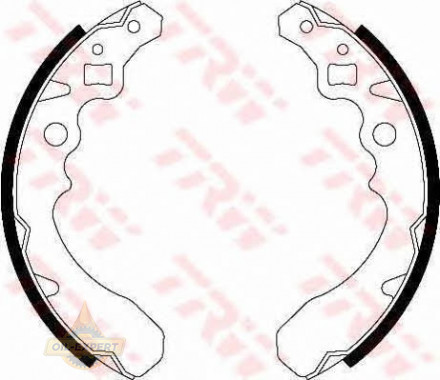 Trw Колодки тормозные барабанные TRW GS8282 - Картинка 1