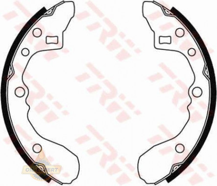 Trw Колодки тормозные барабанные TRW GS8286 - Картинка 1
