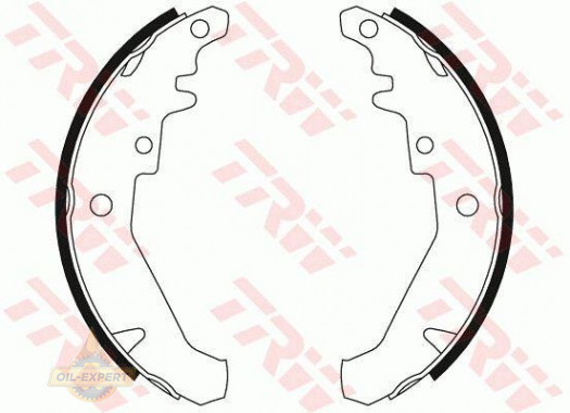 Trw Колодки тормозные барабанные TRW GS8436 - Картинка 1