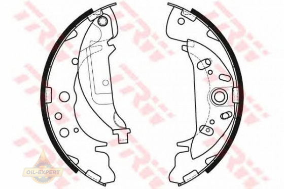 Trw Колодки тормозные барабанные TRW GS8441 - Картинка 3