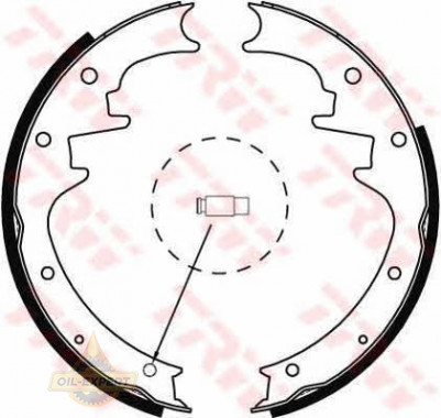 Trw Колодки тормозные барабанные TRW GS8444 - Картинка 2
