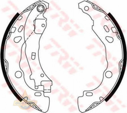 Trw Колодки тормозные барабанные TRW GS8474 - Картинка 1